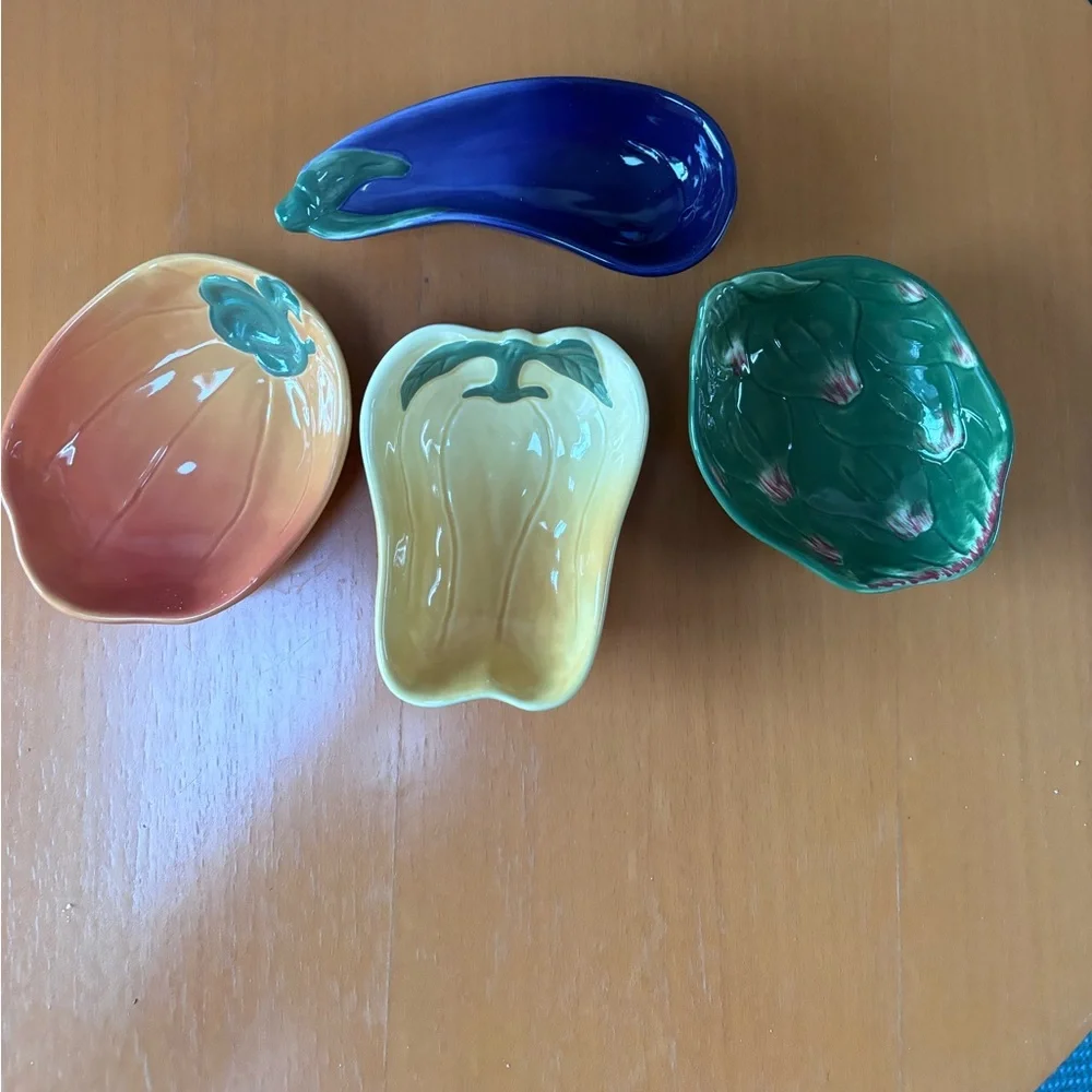 Williams Sonoma Jardin Potager bowls set of 4